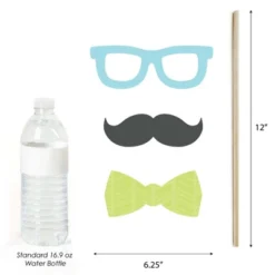 Big Dot Of Happiness Dashing Little Man Mustache Party - Photo Booth Props Kit - 20 Count -Anagram Shop GUEST fdeeafd0 fde6 4606 90b2 51d69a4aafc0