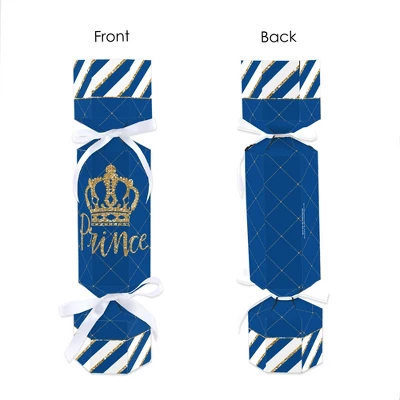 Big Dot Of Happiness Royal Prince Charming - No Snap Baby Shower Or Birthday Party Table Favors - DIY Cracker Boxes - Set Of 12 5 Big Dot Of Happiness Royal Prince Charming - No Snap Baby Shower Or Birthday Party Table Favors - DIY Cracker Boxes - Set Of 12 - Image 5