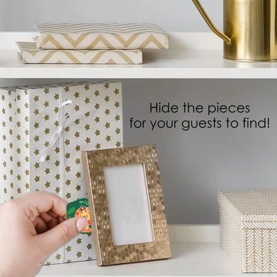 Big Dot Of Happiness Jungle Party Animals Safari Zoo Animal Birthday Party Or Baby Shower Scavenger Hunt 1 Stand And 48 Game Pieces Hide And Find Game 2 Big Dot Of Happiness Jungle Party Animals Safari Zoo Animal Birthday Party Or Baby Shower Scavenger Hunt 1 Stand And 48 Game Pieces Hide And Find Game - Image 2